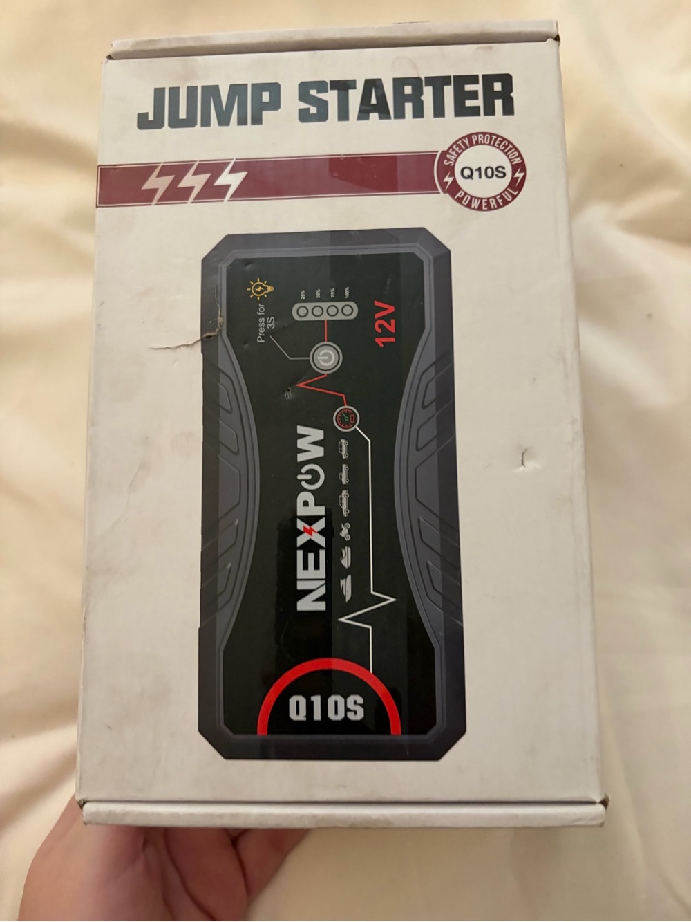 Q10S 12V Black Jump Starter